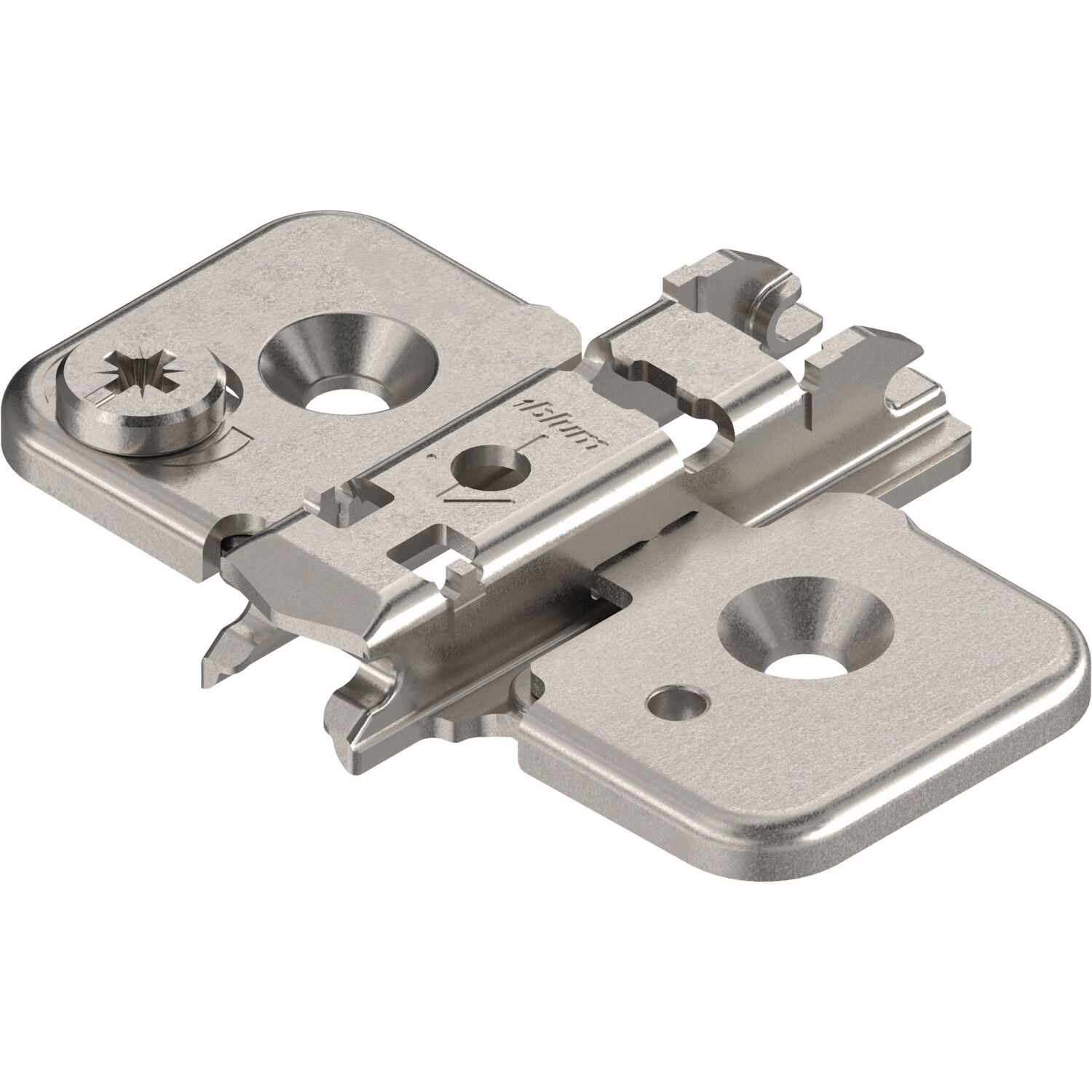 Blum Clip-Mpl M. Excenter-Hv Stahl Kreuzform 0Mm Distanz F. Spax - Image 3