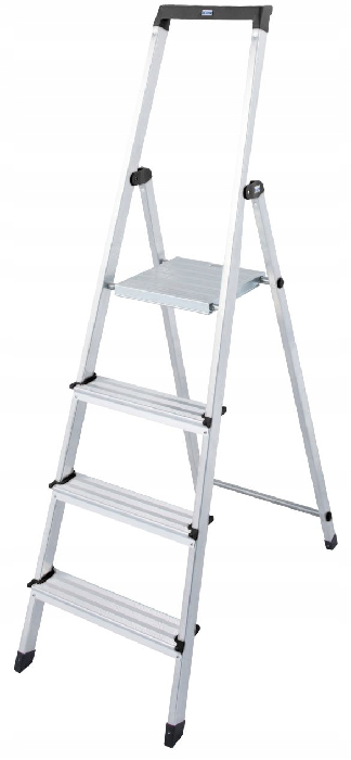 KRAUSE MONTO Stufen-Stehleiter Solidy, 4 Stufen