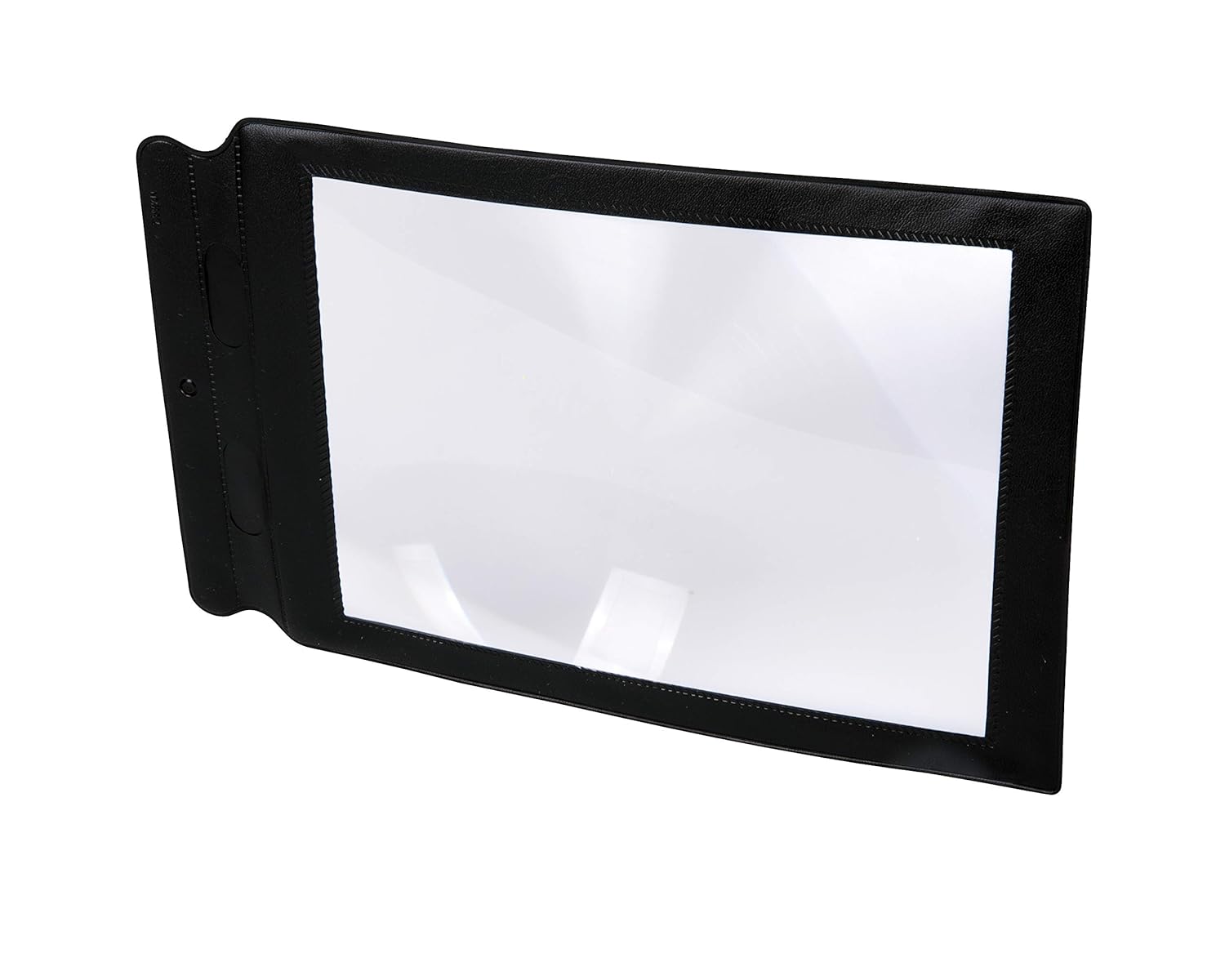 Loupe de lecture à main en plastique flexible, grande taille, lot de 2