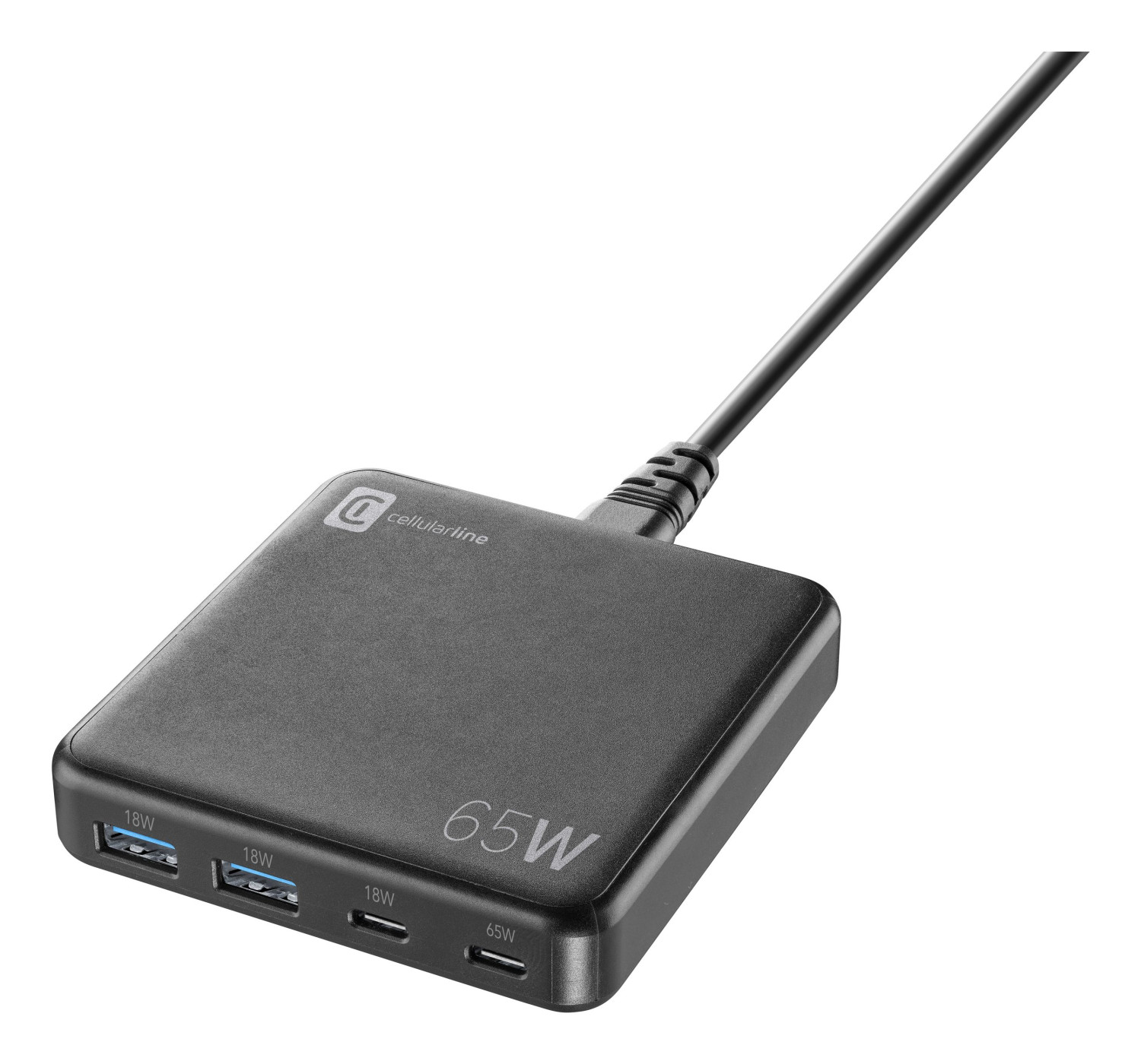 Cellularline Multipower Desk 65w Gan 4-port Ladegerät