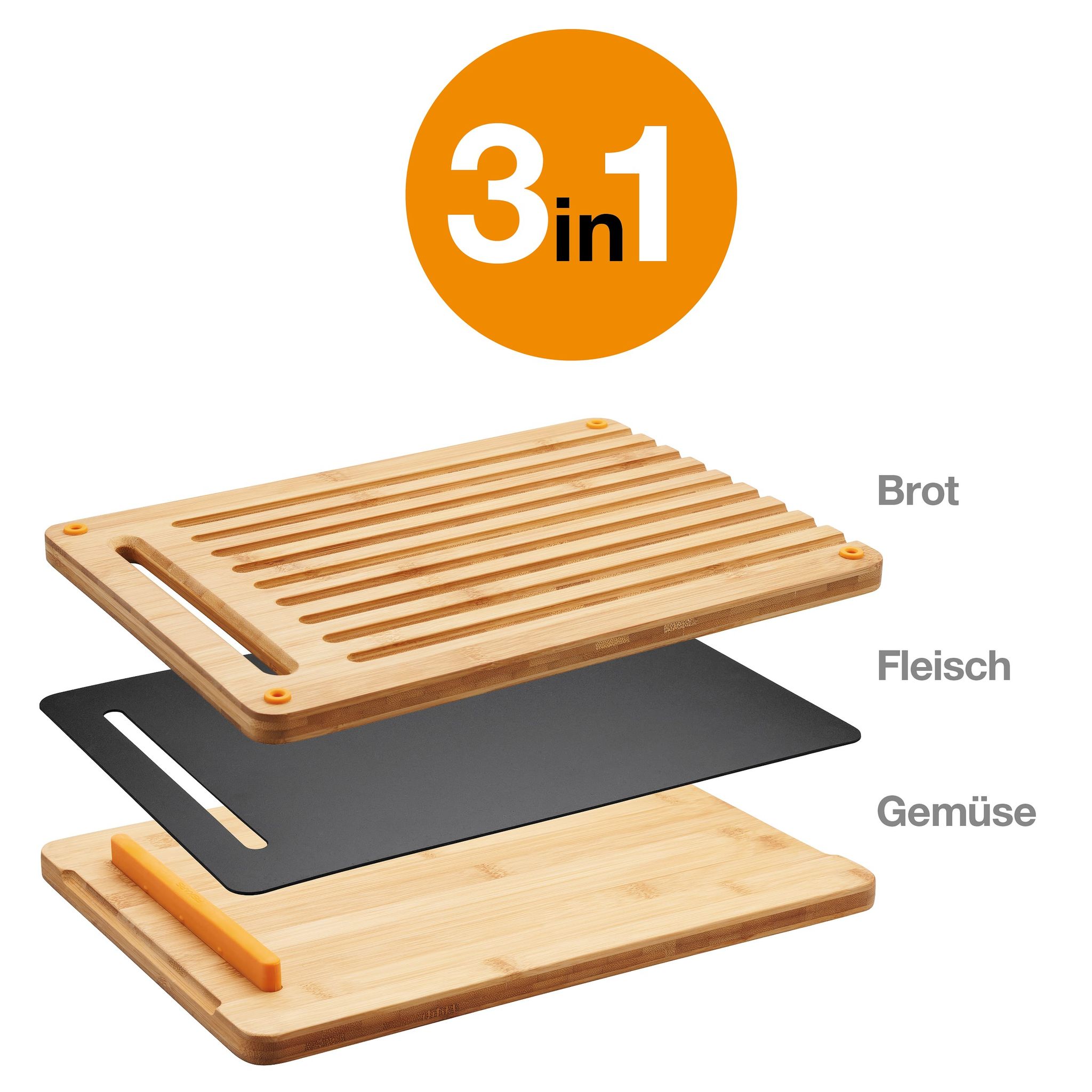 Joom Www.ewimax.pl Functional Form™ 1057550 Bamboo Chopping Board Set - Bild 4
