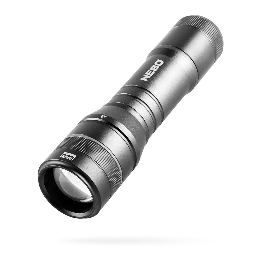 Nebo Newton 500 Lumen Led Nero Impermeabile Flashlight Works With Aa Batteries Withmagnetic Base