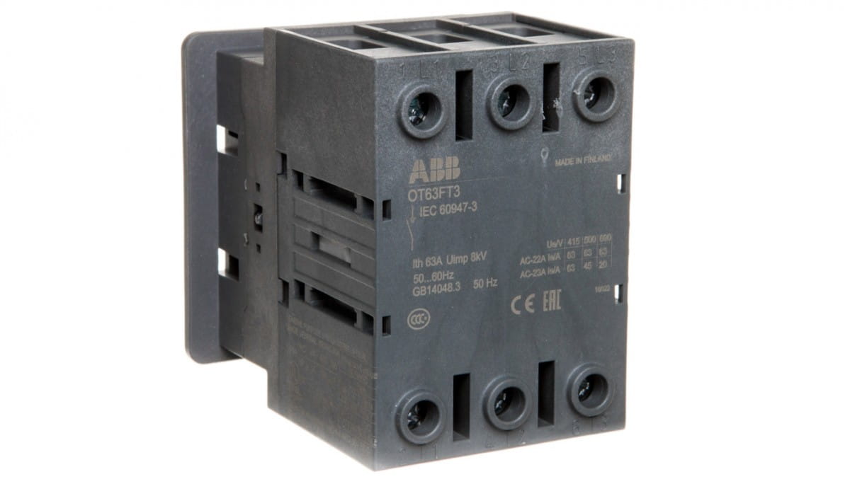 Isoliertrennschalter 3P 63A ohne Antrieb für OT 1SCA105382R1001 - Bild 7