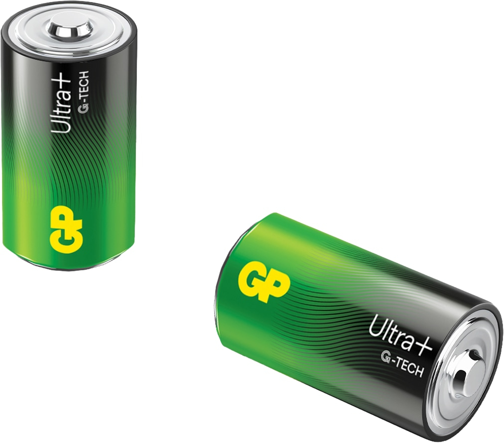 Gp Batteries - Gp Ultra Plus Mono (D)-Batterie Alkali-Mangan 1.5 V 2 St.