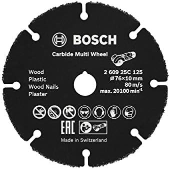 Photo de Bosch Disque Carbide Multi Wheel 260925C125 · Ø 76 mm · alésage 10 mm