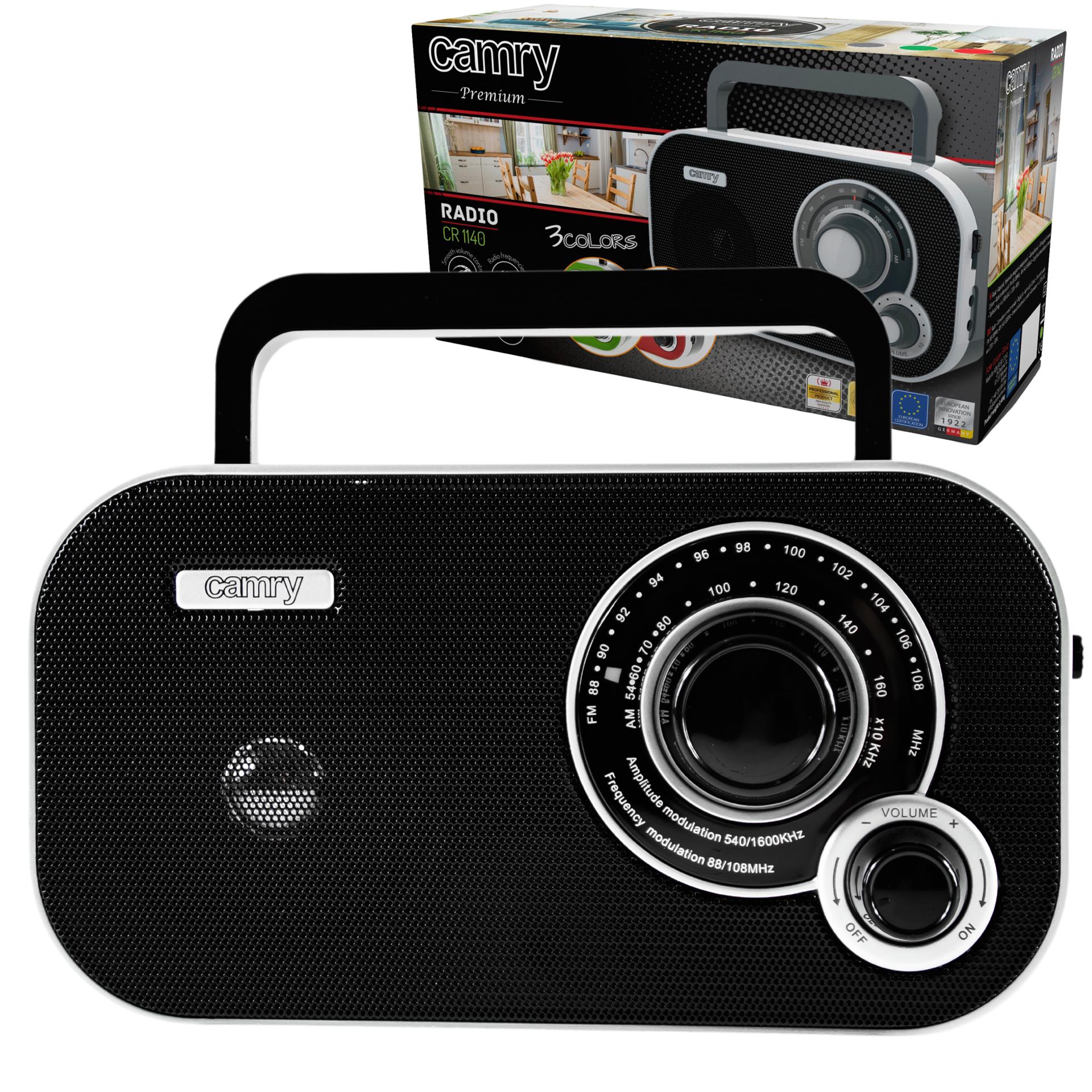 Adler Grau Camry Cr1140b Radio