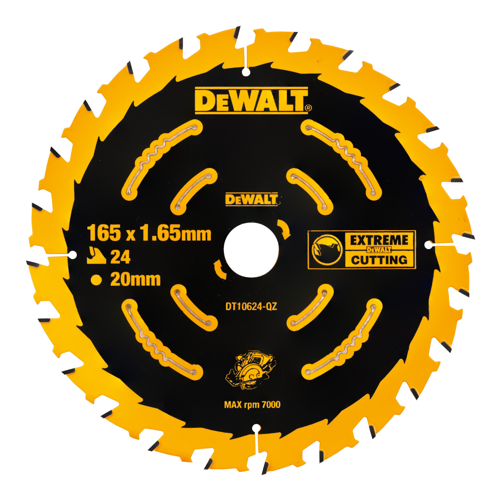 Dewalt , Sägeblatt, Akkuksb 165X20 24 Wz 18° Für Dcs391 Dt10624 - Bild 4