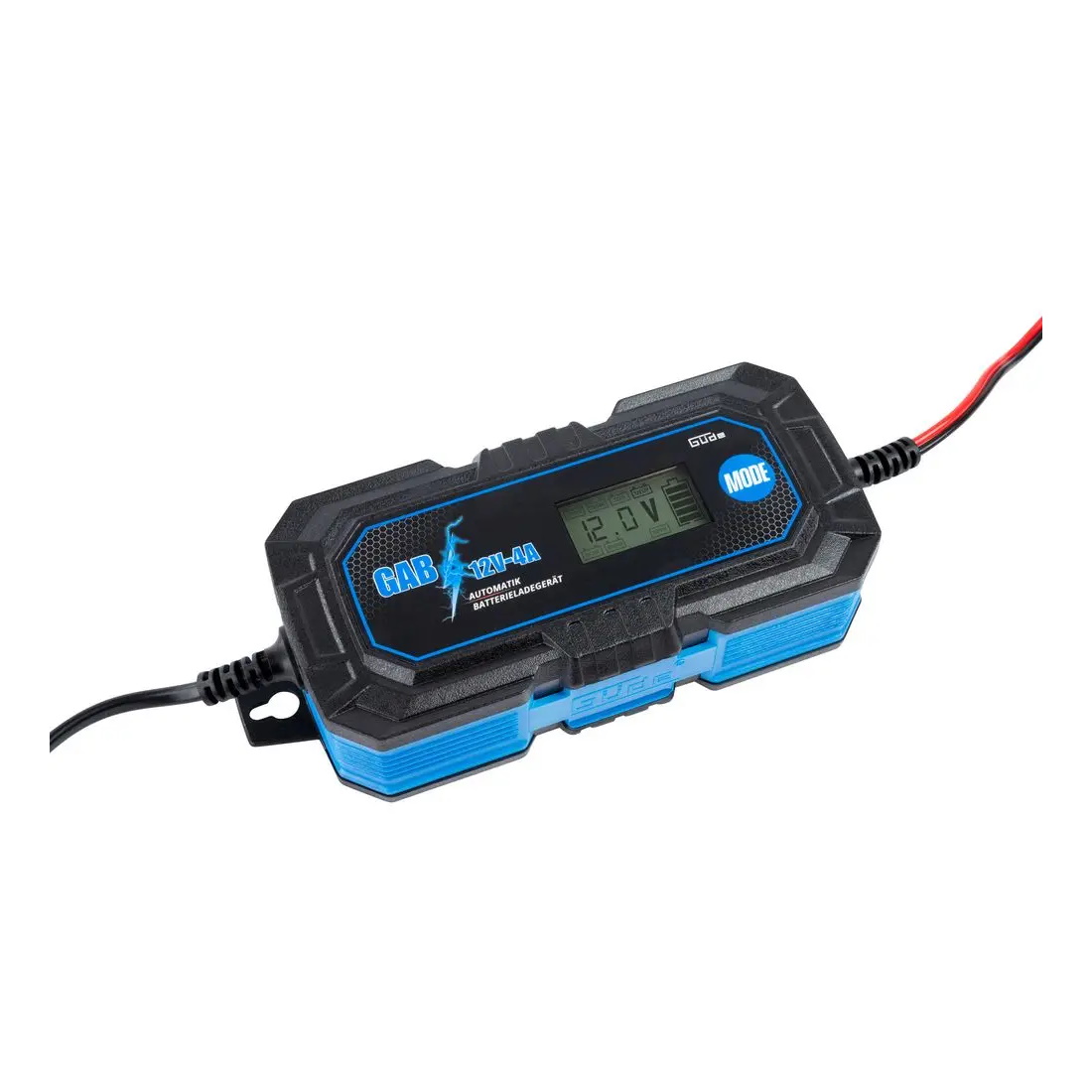 Güde Batterieladegerät GAB 12V/6V-4A LCD-Anzeige Batteriekapazität 4-120Ah 6/12V - Image 5