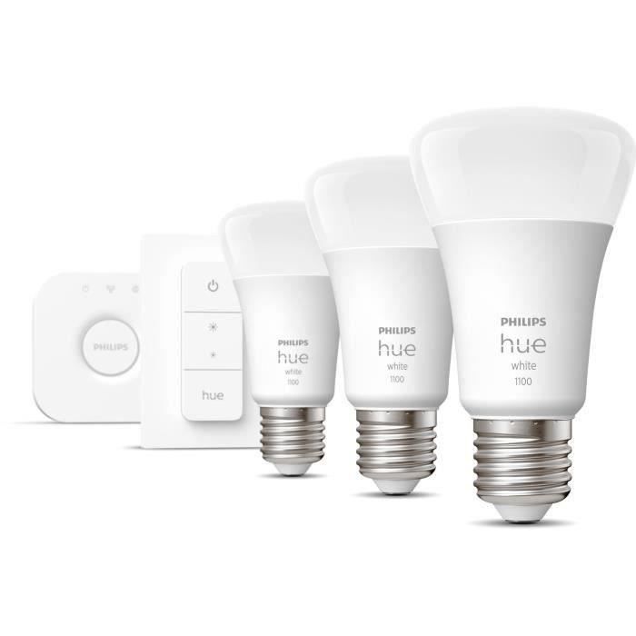Philips Hue White E27 3er 1100lm Bluetooth Starter Kit + Bewegungsmelder - Image 5