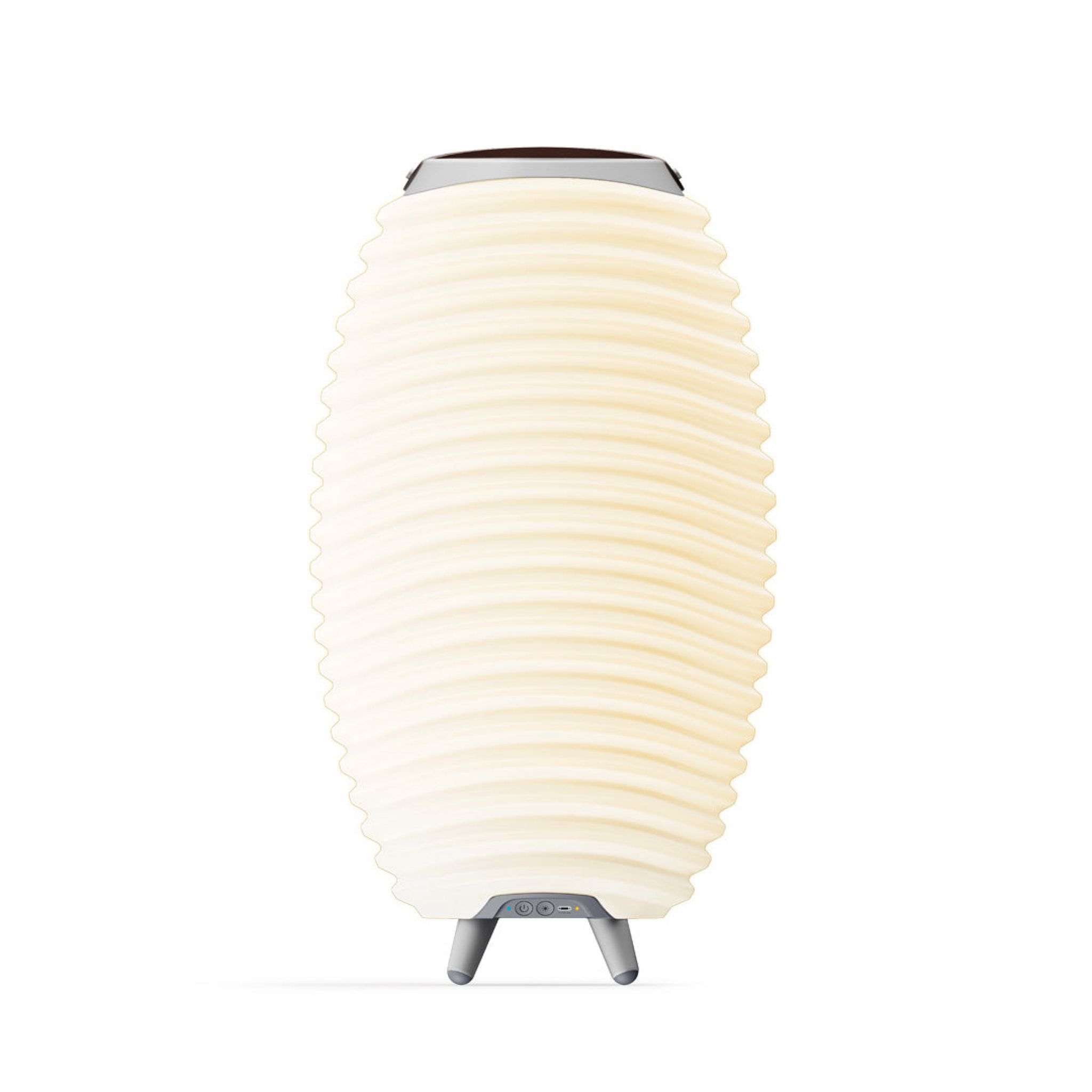 Kooduu Weiß Kabelloser Bluetooth-Lautsprecher Mit Integrierter Led-Lampe Und Eiskübel 56 Cm - Synergy 50S 2.0