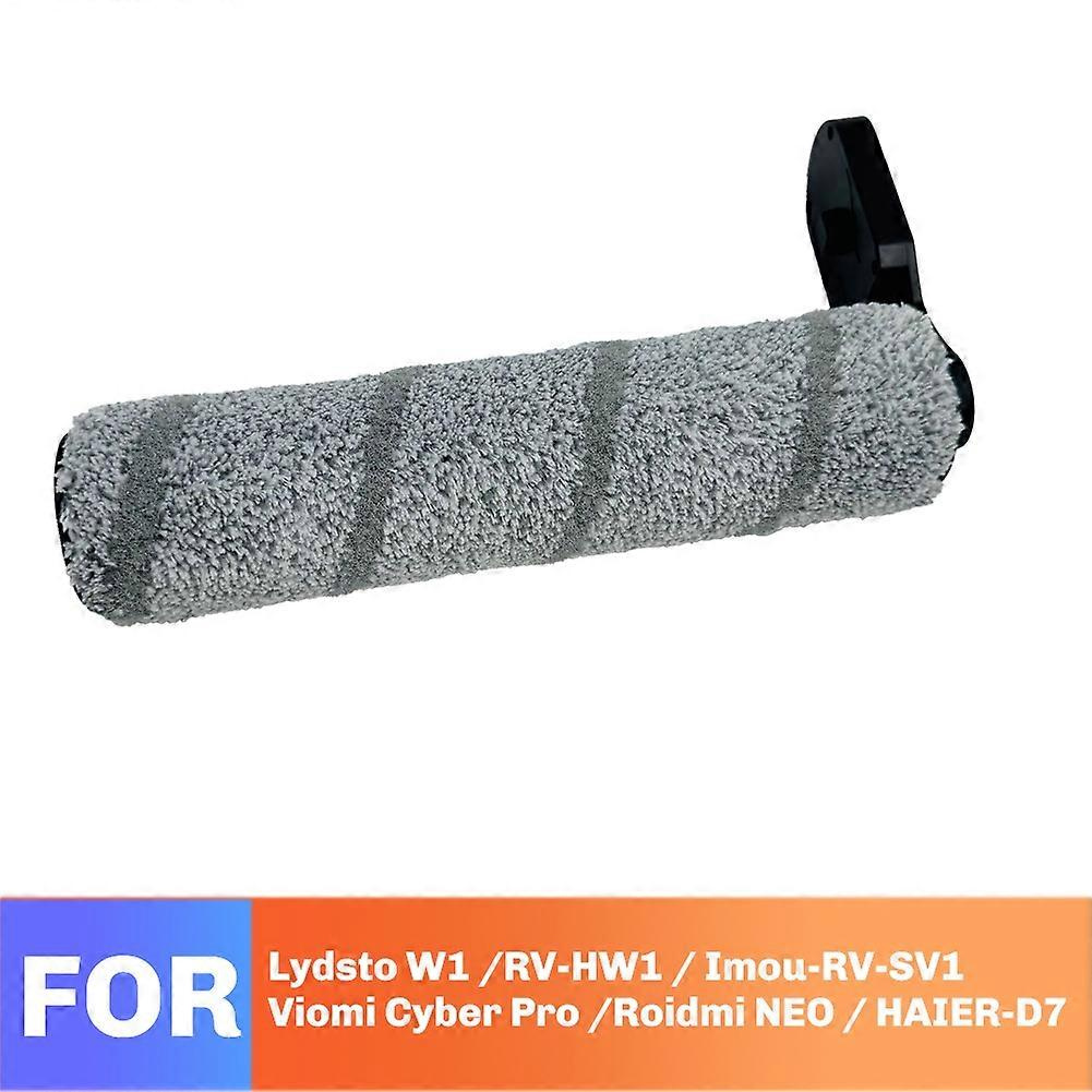 Brosse à rouleau pour autolaveuse, installation directe, peluche et coton PP, gris, 1 pièce