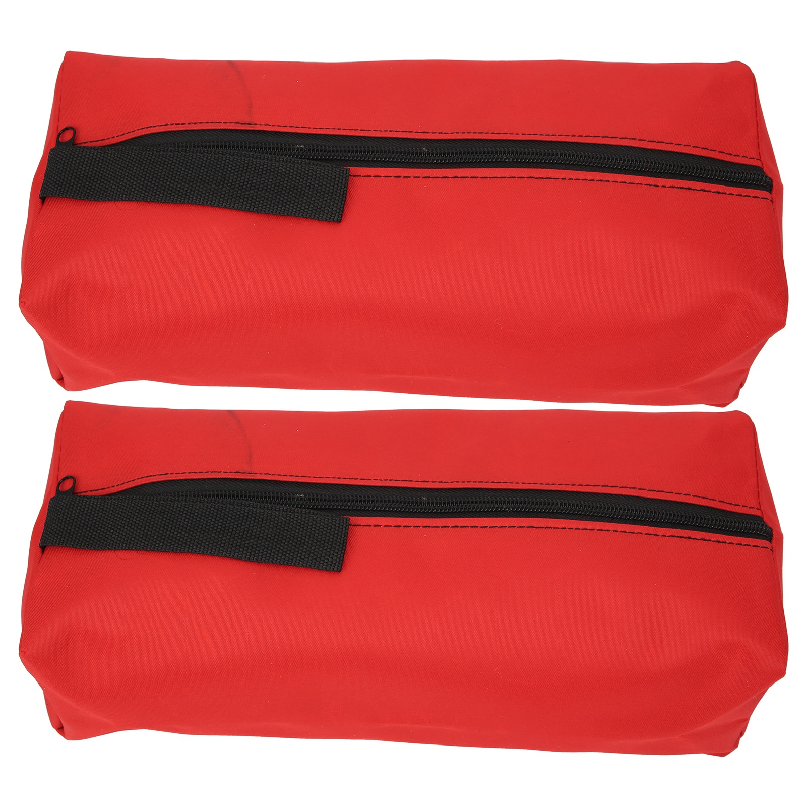Pochette à outils à fermeture éclair en polyester 600D, 30 x 10 x 10 cm, lot de 2