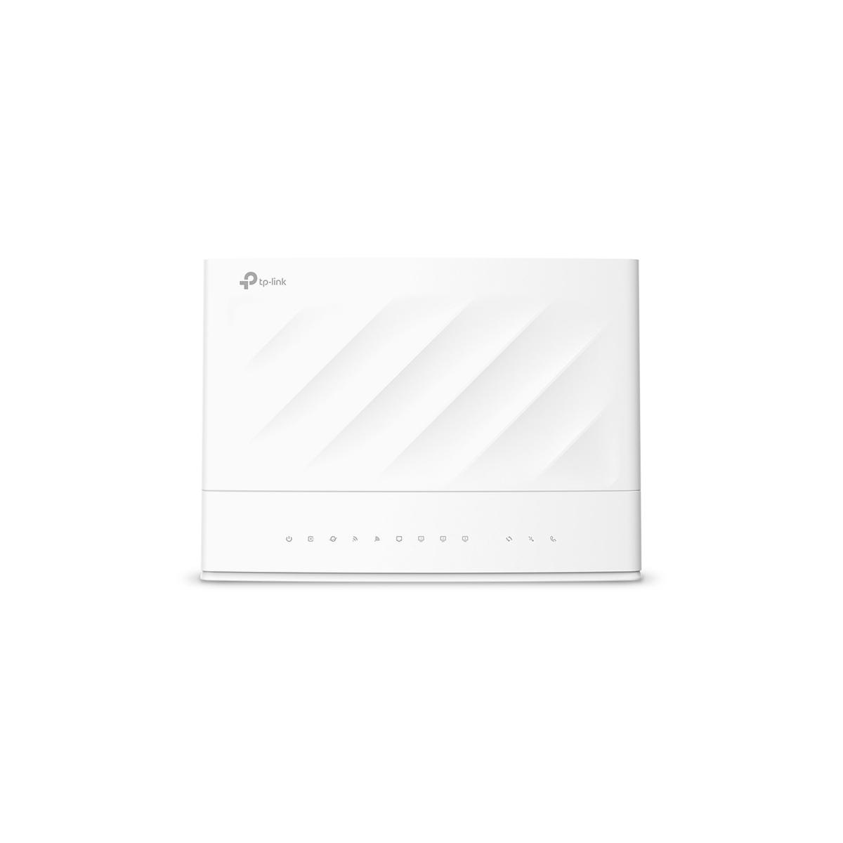 TP-Link VX230v Wi-Fi 6 (802.11ax) Dual-band (2.4 GHz / 5 GHz) Ethernet LAN ADSL2 White Tabletop router