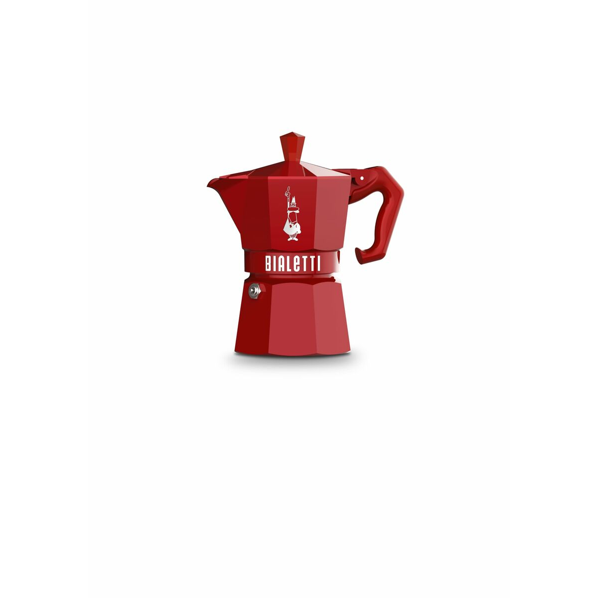 Bialetti Rot Moka Exclusive Kaffeekanne 3 Tassen