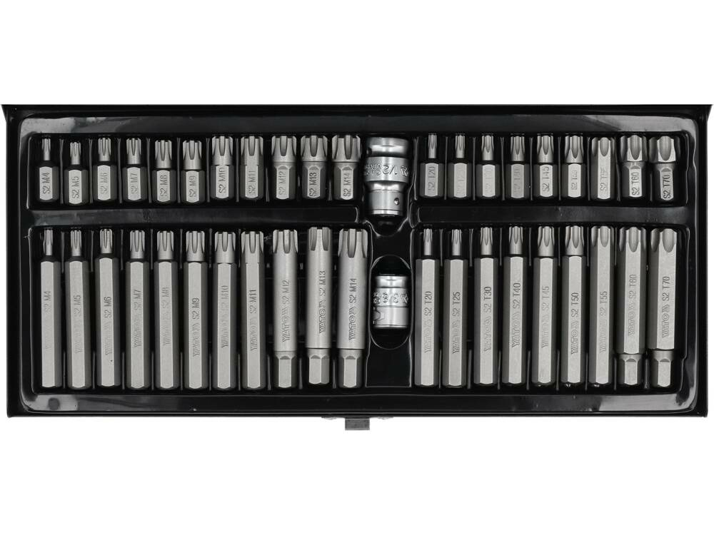 Schlüsselsatz 42 Teile ribe, torx security YT-0420 - Bild 3