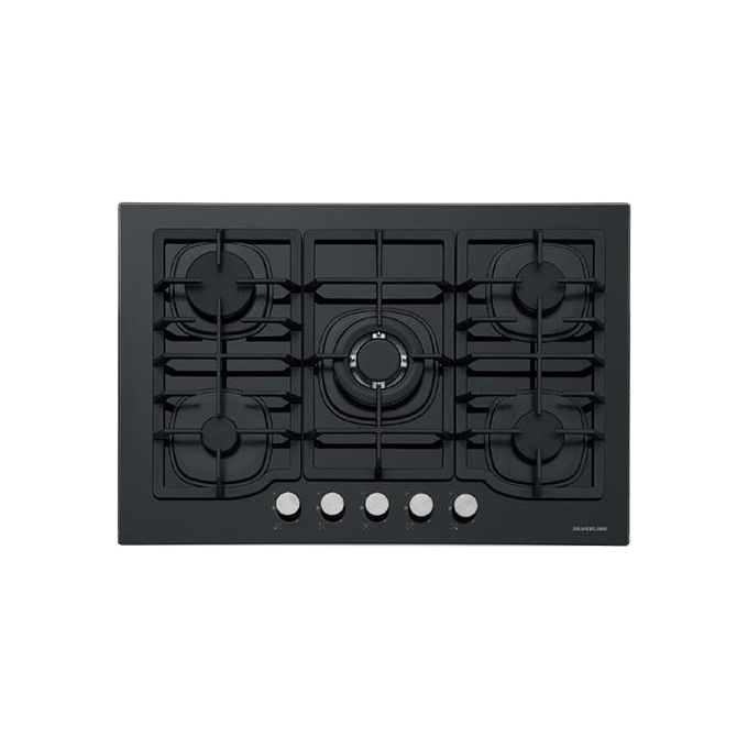 Silverline CS5405B01 Piano Cottura 5 Fuochi 75 cm (Nero)