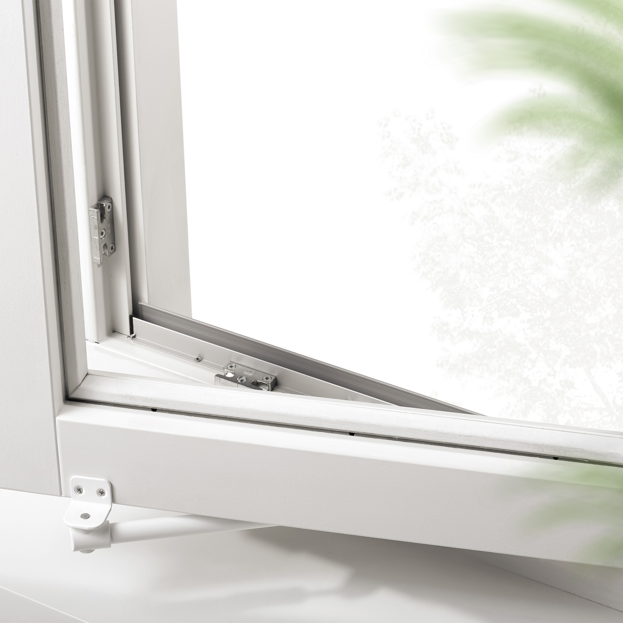 Axa Teleskop - Fensteröffner - 30 Zoll - 30 Cm - Nach Innen Öffnend - Edelstahl
