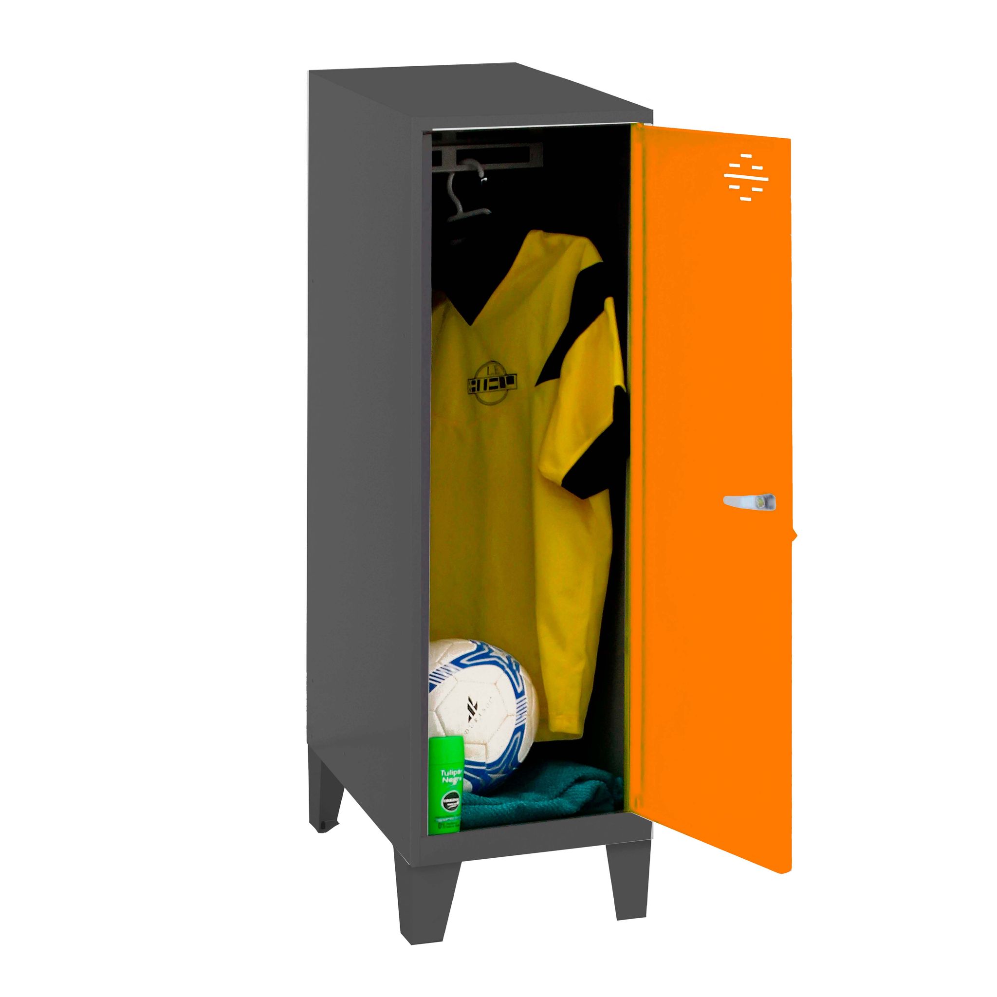 Simonrack Orange Mini Schrank Anthrazit Und Robust