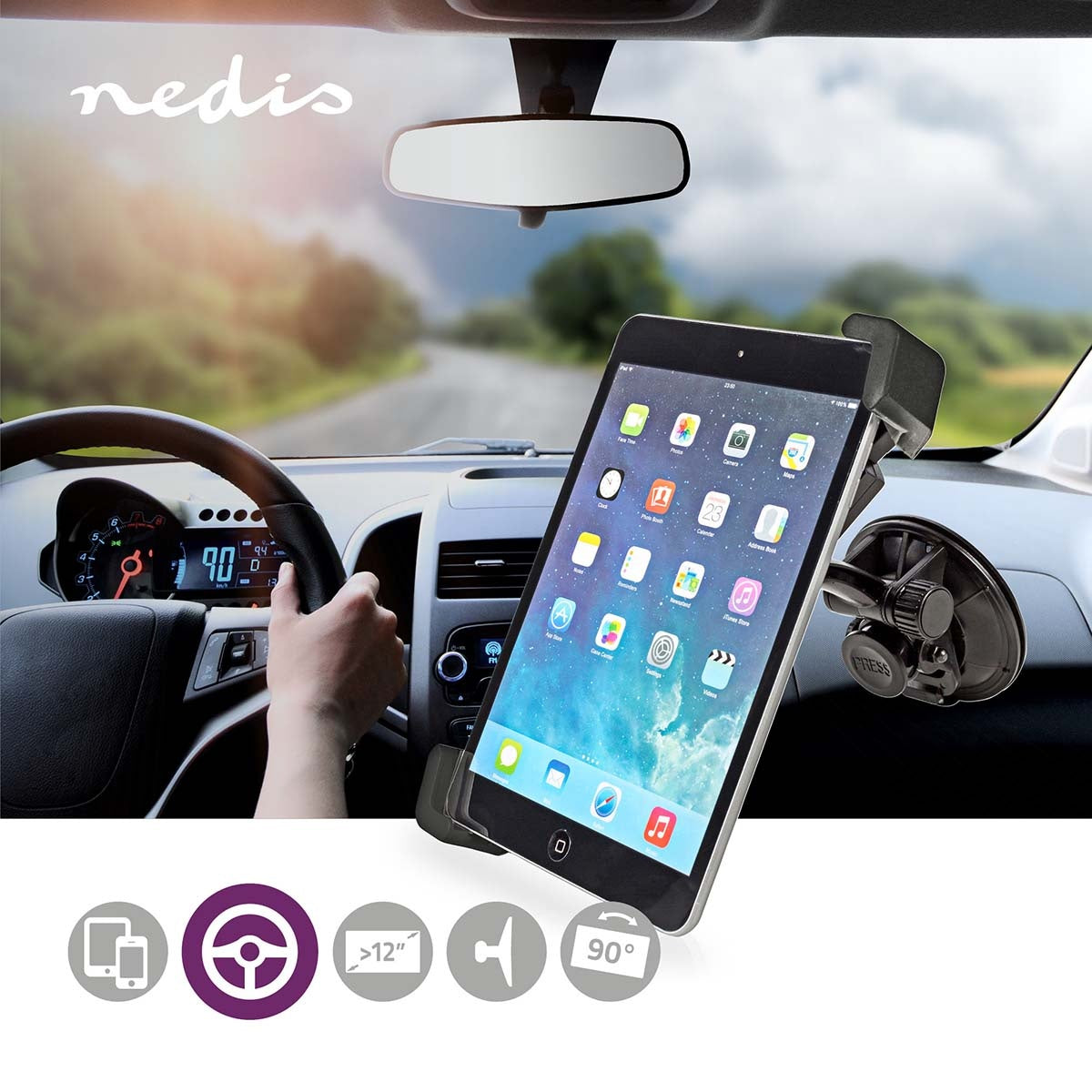 Nedis TCMT300BK - car holder - Bild 2