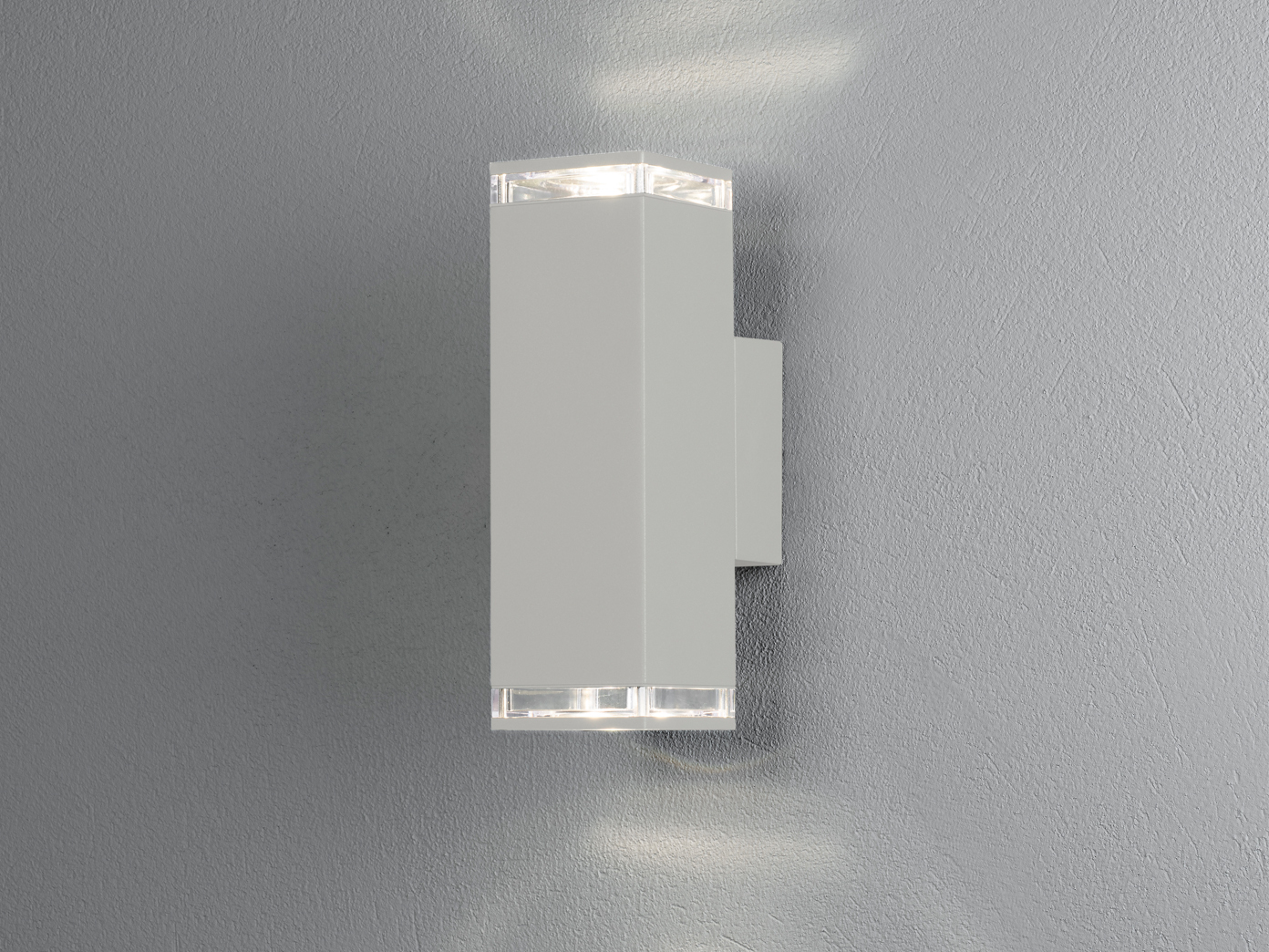 Konstsmide Außenleuchte »Pollux«, 7 W, BxHxT 7,5 x 23,5 x 11,5 cm, ohne Leuchtmittel - weiss - Bild 7