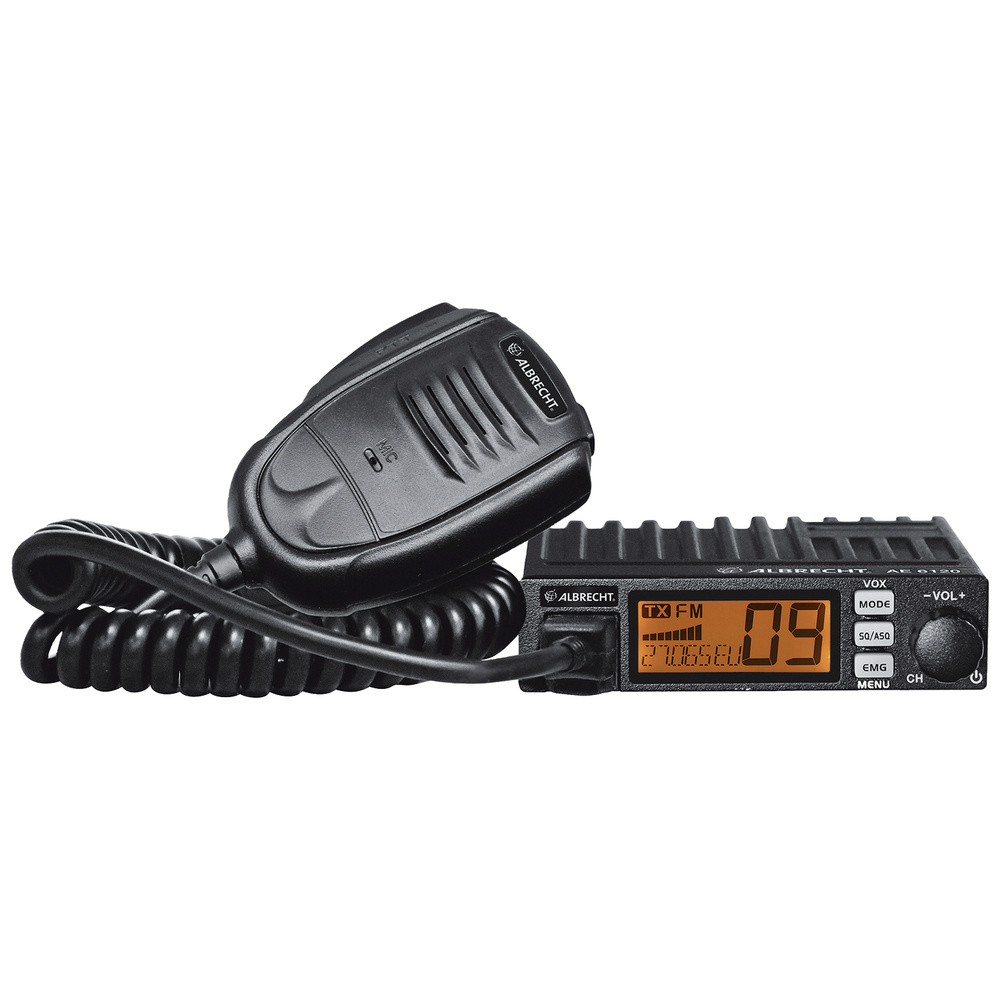 Albrecht Schwarz Mini-Cb Funkae 6120 Vox Multi 12620 Cb-Funkgerät