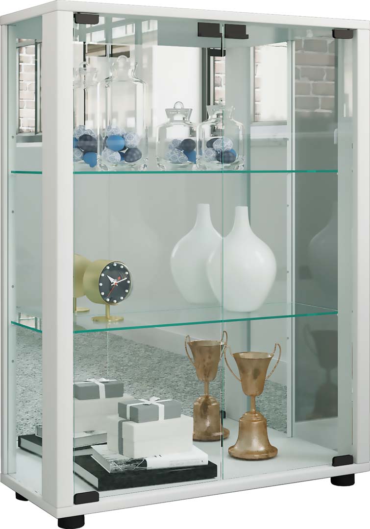 Vcm Weiss Vitrine + Buffetschrank, Sintalo (60 X 25 X 80 Cm) - Image 6