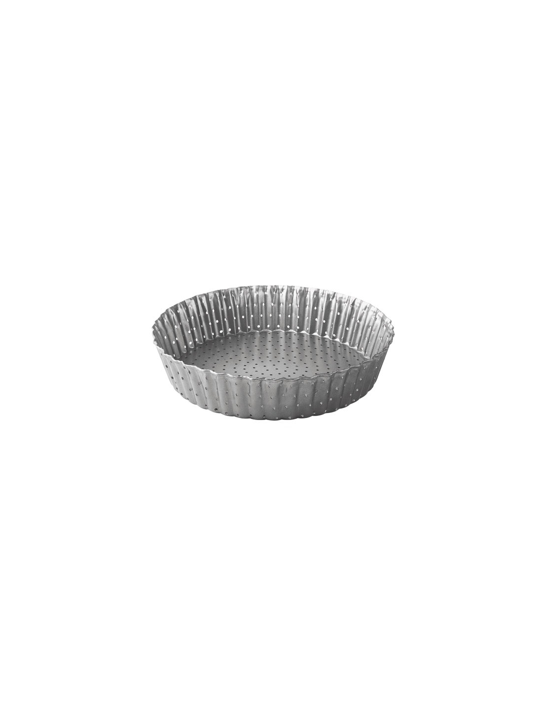 Lacor Versilbert Hochkantiger Perforierter Tarteform 20 Cm - Delize - Image 4