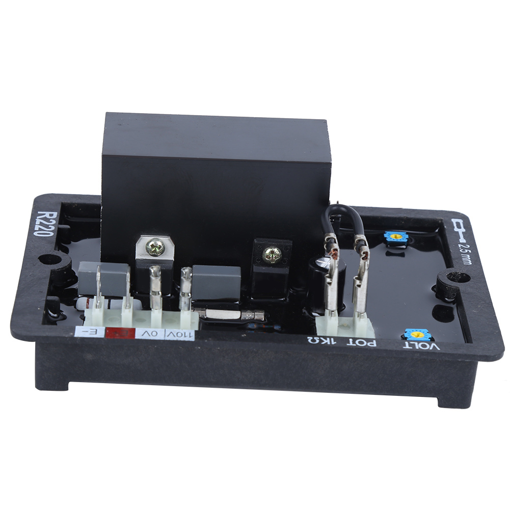 Régulateur automatique de tension AVR pour groupe électrogène, protection contre surtensions et basse vitesse