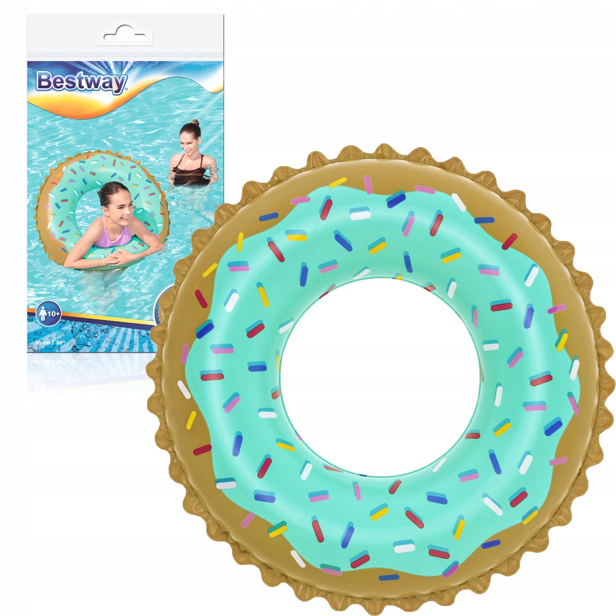 Bestway Mehrfarbig Donut-Schwimmring 91 Cm 36300 - Bild 4