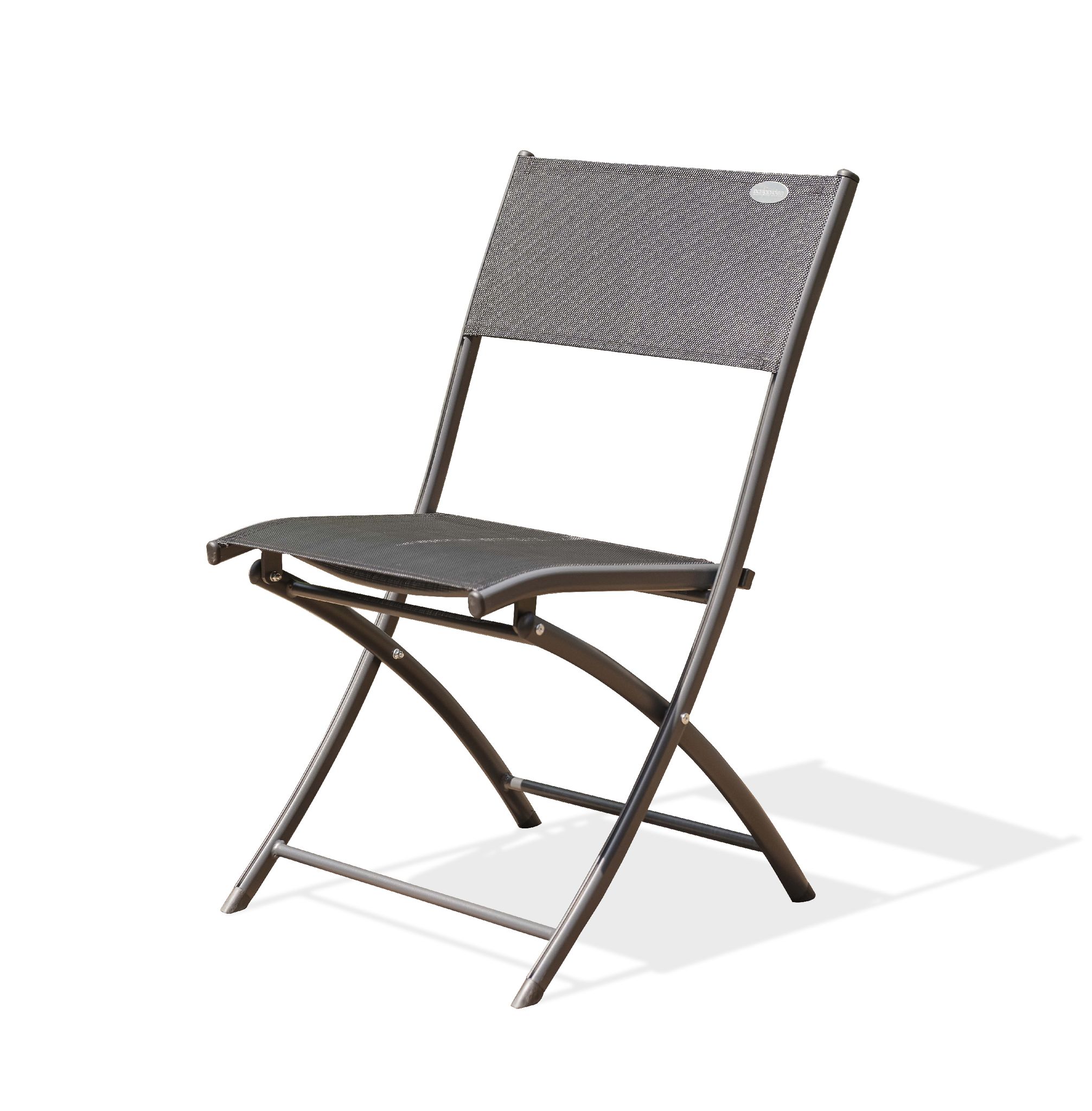 Dcb Garden - C43 - Chaise De Jardin Pliante En Aluminium Et Toile