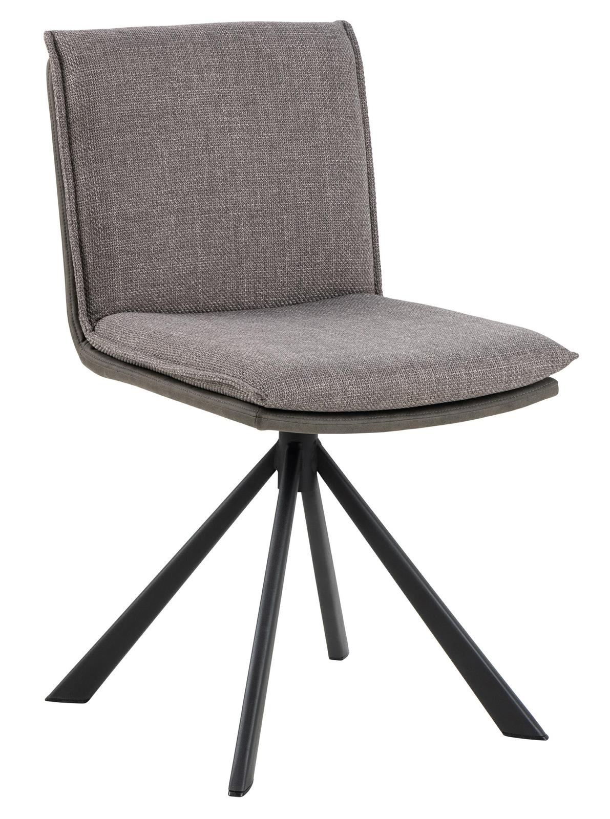 Actona Braun Esszimmerstuhl, Flynn – Grau – Ca. 47X85x59cm - Bild 3