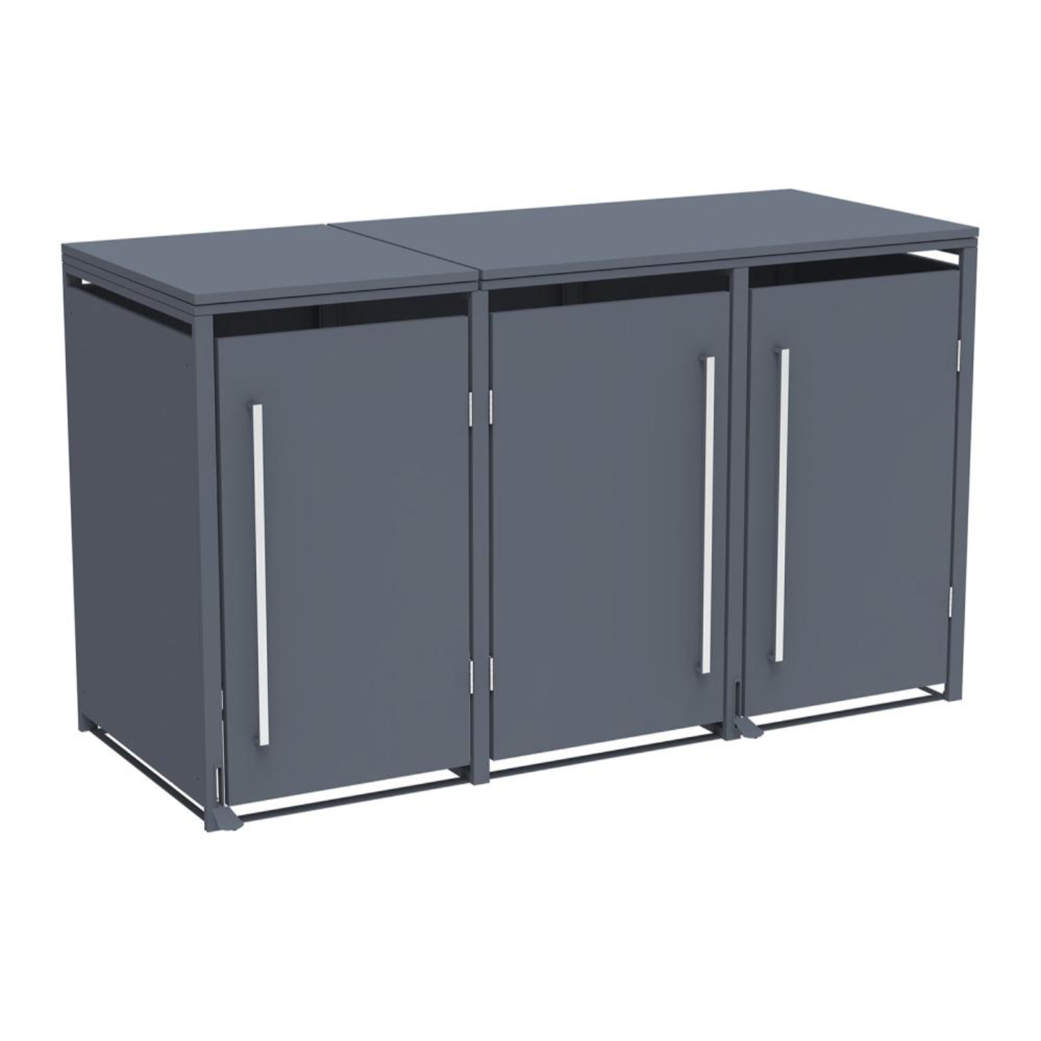 Westmann Mülltonnenbox "Pedura 3", 3Er Box 4262519772250
