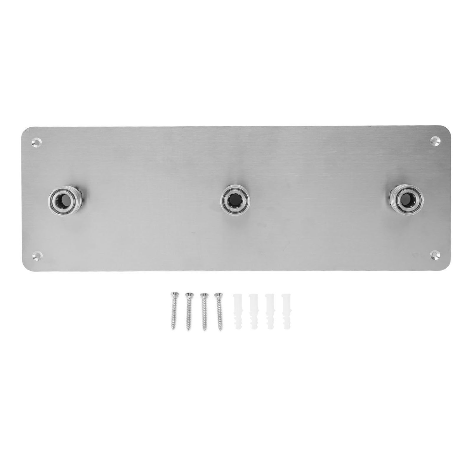 Support mural pour nettoyeur haute pression en acier inoxydable, organisateur pour raccords rapides 1/4 pouce