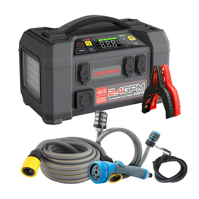 Lokithor Schwarz Starthilfe, Aw401 (2500 A, 20000 Mah) - Image 6