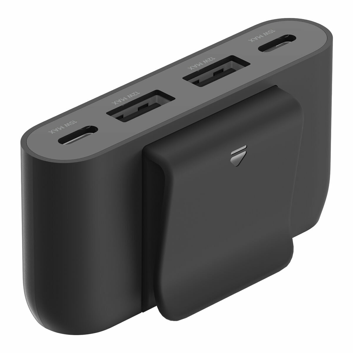 Belkin Boost Charge 4-port Usb Power Extender - Black