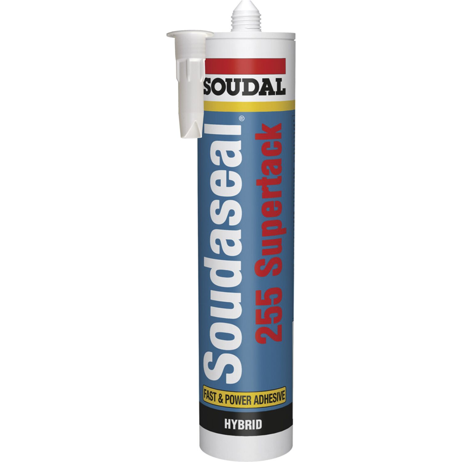 Soudal Soudaseal 255 Supertack Kleb- Und Dichtstoff, Montagekleber, Einkomponentenkleber Auf Hybridpolymerbasis, Weiß, 290 Ml Kartusche