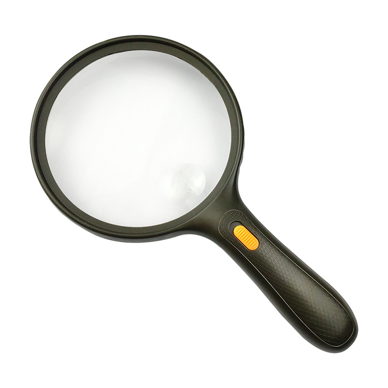 Loupe de poche 1,8x à 5x haute définition, 3 LED, légère et portable
