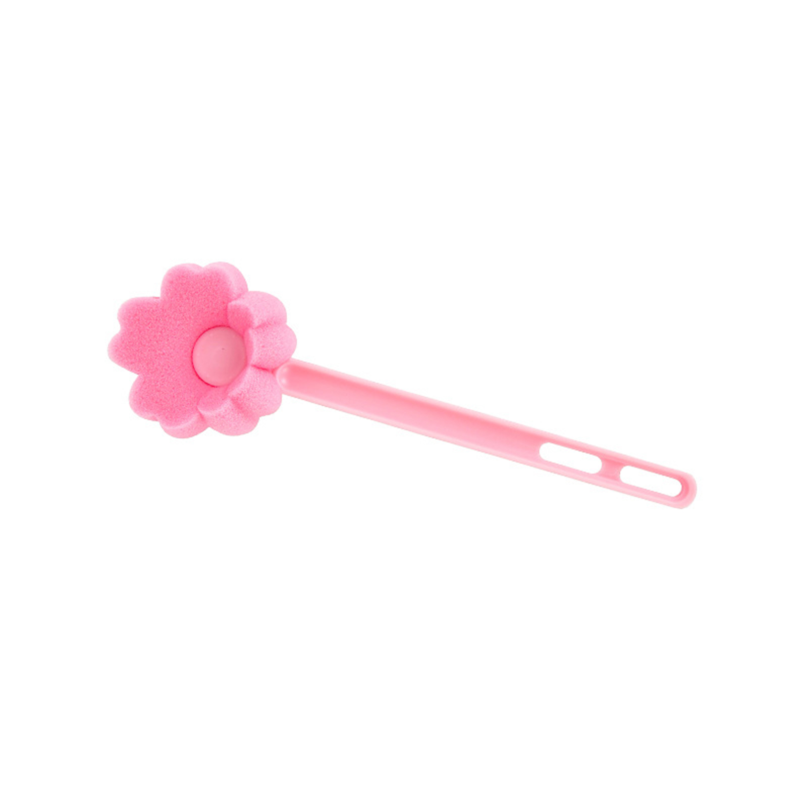 Brosse éponge double face anti-rayures pour tasses, bouteilles et verres, rose, 25 g