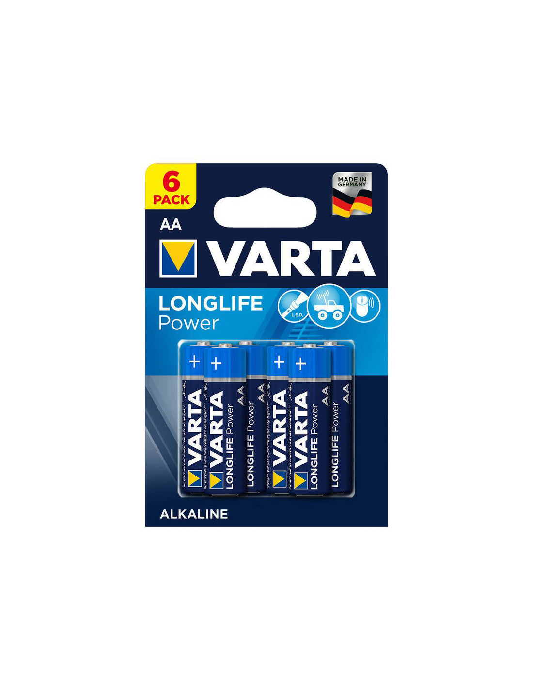 Varta Longlife Power Aa/lr6 X6 - Varta Varta