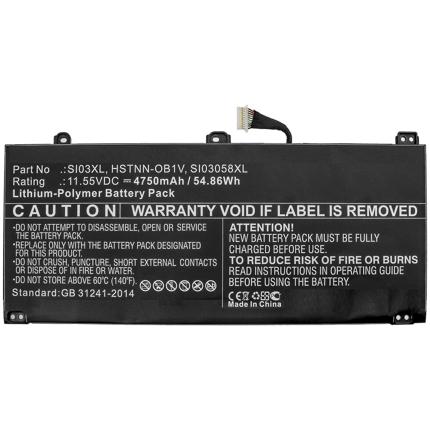 Coreparts Hp Laptop-Akku, Mbxhp-Ba0273