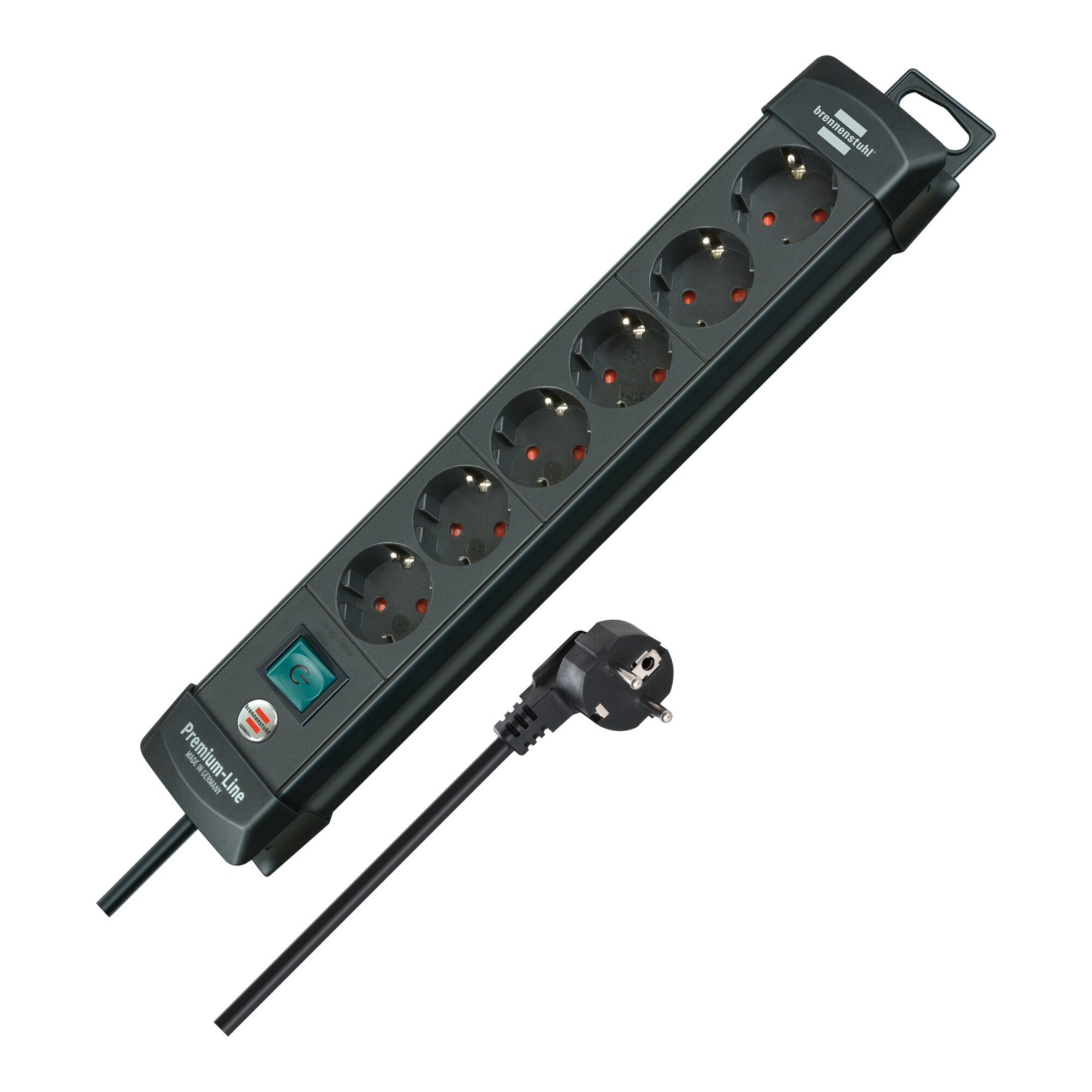 Brennenstuhl Premium-Line Mehrfachsteckdose 6-fach schwarz, 3 m - Image 7