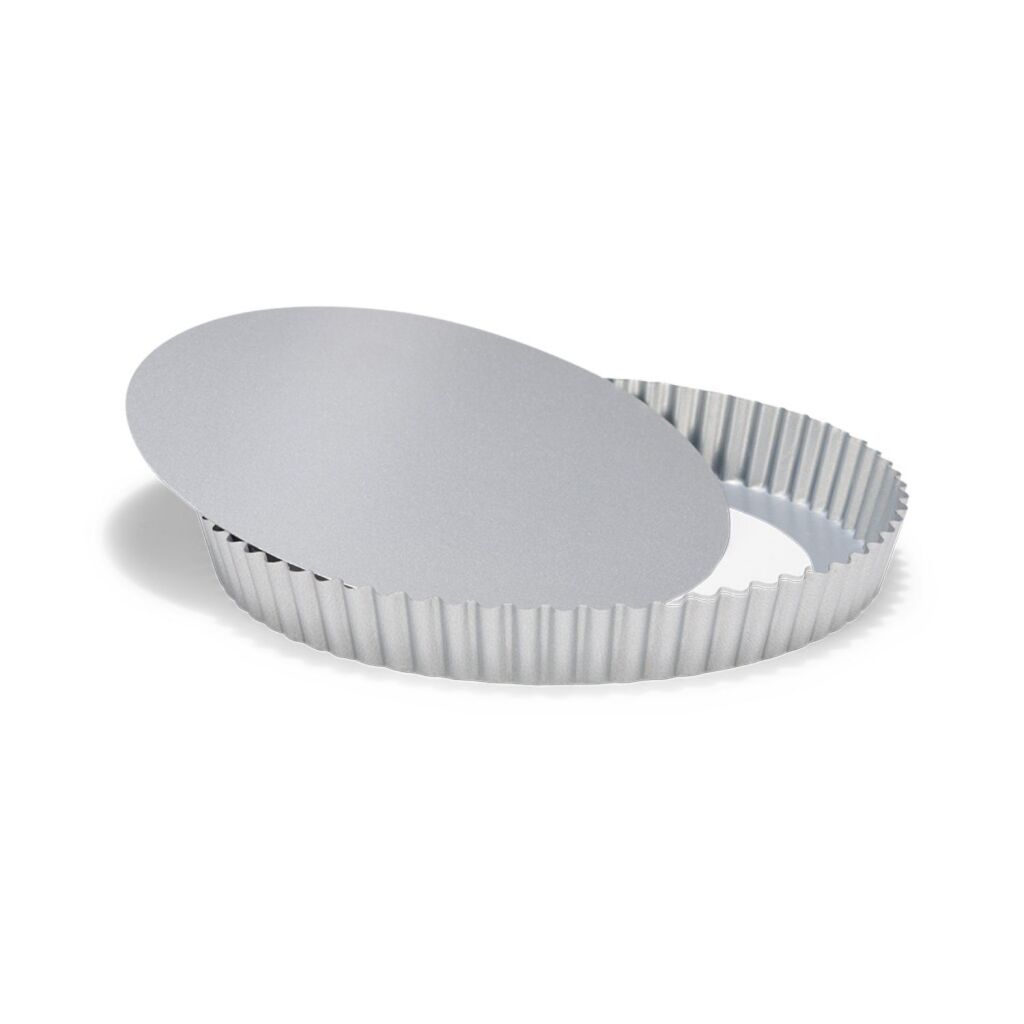 Patisse Versilbert Runder Tarteform 24 Cm - Silber-Top