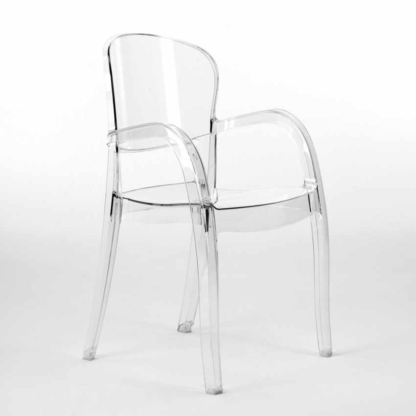 Grand Soleil – Chaise Transparente En Polycarbonate – Hauteur D'Assise