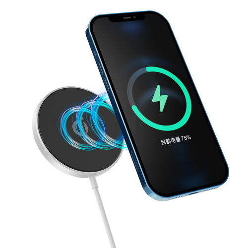 eSTUFF W125920090 MHXH3ZM_A Magnetic Wireless Charger with USB-C Plug. Charg ~E~ - Bild 4