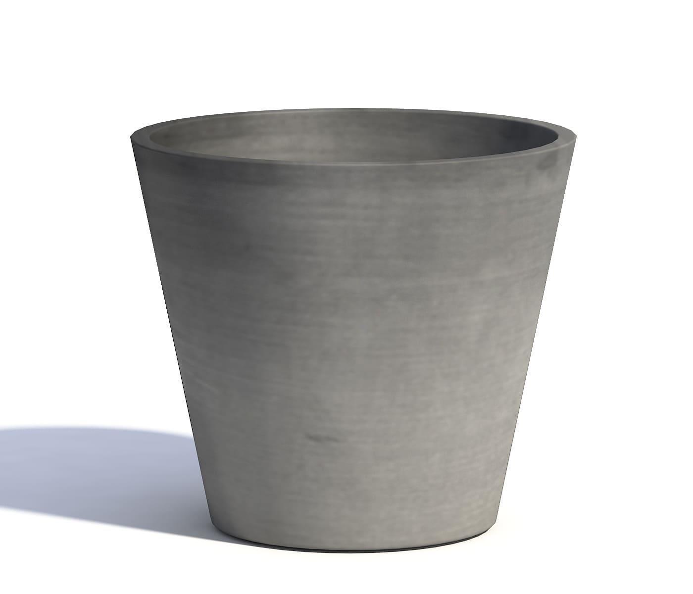 Ecopots Pflanztopf Amsterdam Ø 30 x 25,4 cm grau - Bild 2