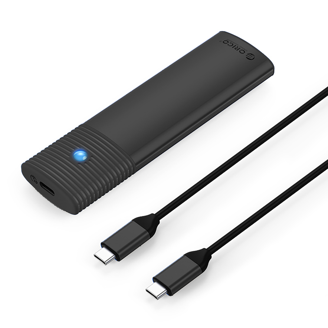 Orico M.2 NVMe SSD-Gehäuse USB-C 10Gbps - schwarz - Bild 3