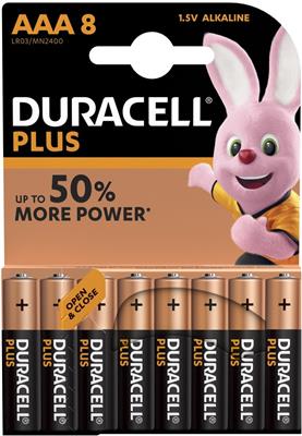 Duracell Mn 2400 Plus Power Micro 8-er Blister - Bild 2