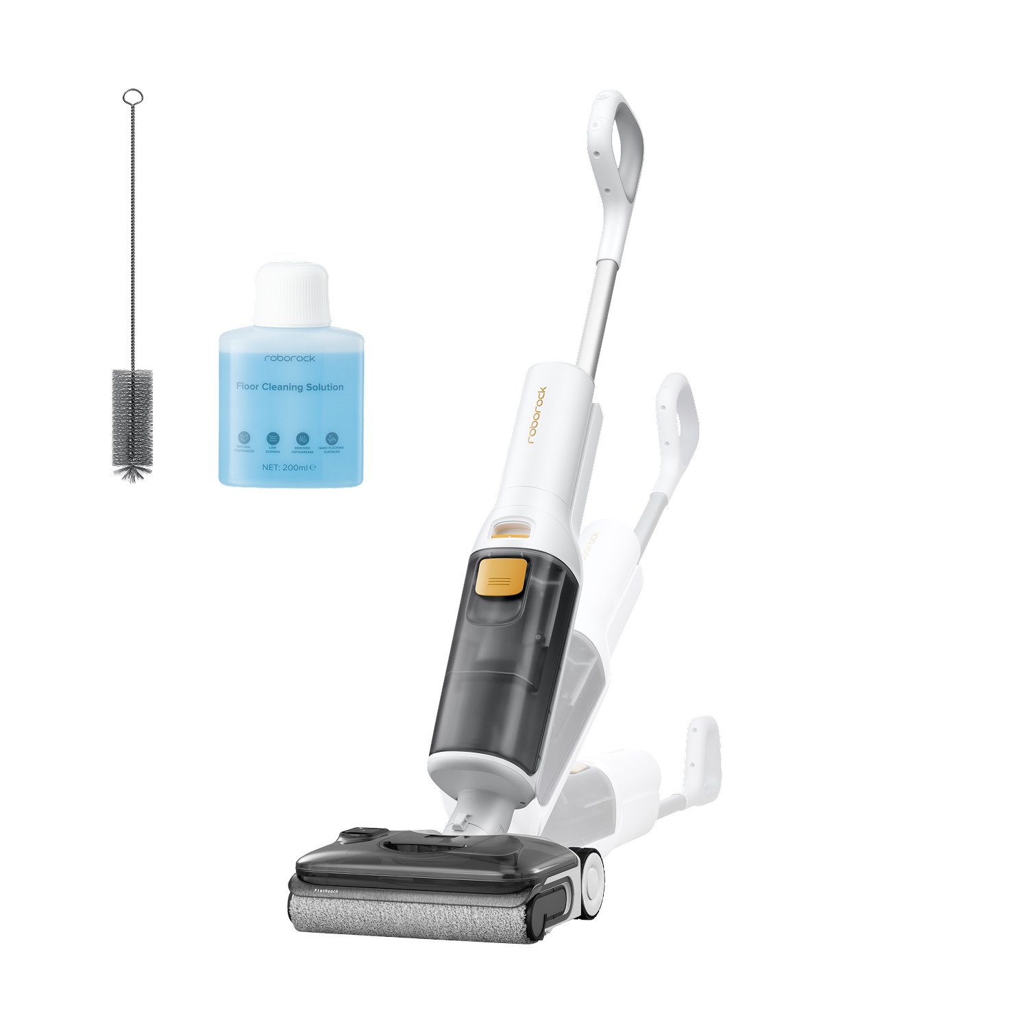 Roborock F25 Gt Gen 2 Akku-wischsauger 20.000 Pa, Selbstreinigung 90°c, Verfilzungsschutz 0%, Flatreach 180°, 38 Min Laufzeit / 284 M², Neu 2026