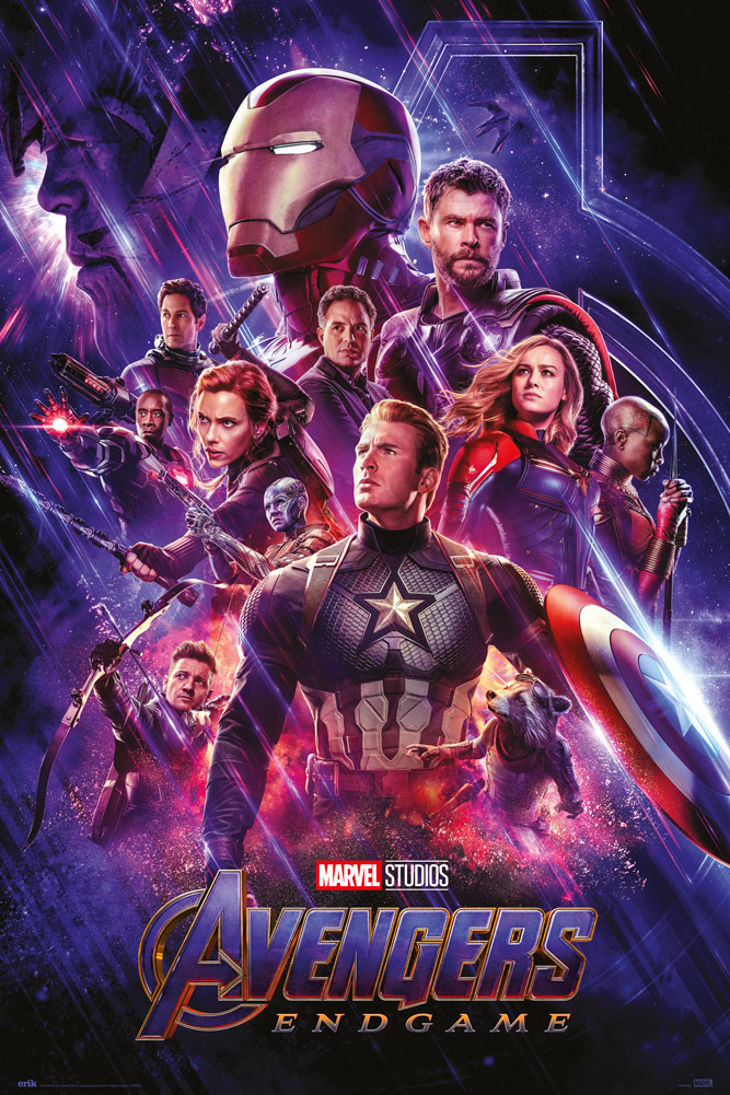Grupo Erik Mehrfarbig Poster Marvel The Avengers: Endgame One Sheet