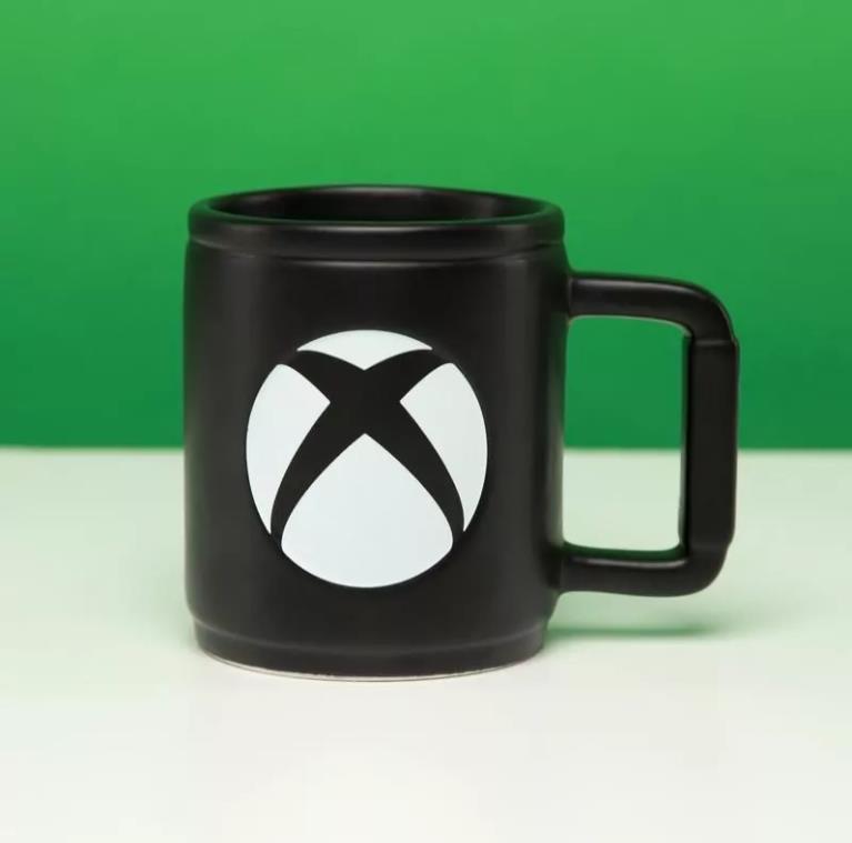 Paladone Schwarz 3D-Tasse - Xbox - Keramik - 330 Ml - Geschirrspüler Geeignet